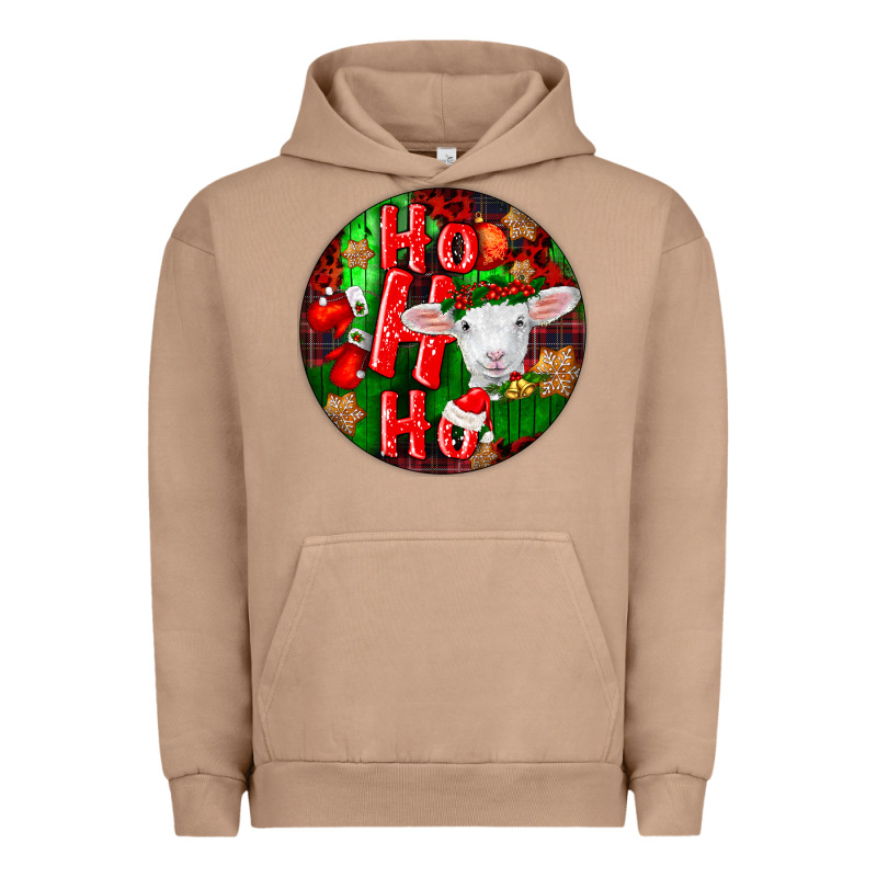Ho Ho Ho Merino Wool Baby Sheep Urban Hoodie by LillyAllenDesigns | Teevron