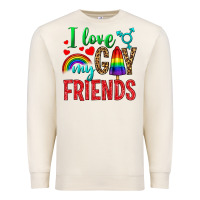 Sandshell I Love My Gay Friends Premium Sweatshirt - BundleAndBundleShop