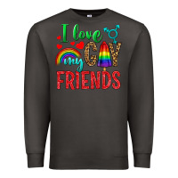 Smoke I Love My Gay Friends Premium Sweatshirt - BundleAndBundleShop
