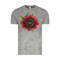 Cloud Rock ProCut Red Sunflower Vintage Tee - LillyAllenDesigns