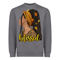 Storm Fall afro woman blessed Heavyweight Sweatshirt - NancyCooperArtShop