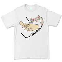 White personalized grandma Premium Tee - MaliasSmallBusiness