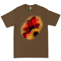 Cacao sunflower Christmas patch Premium Tee - JahusDesignShop