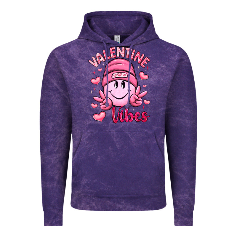 Valentine Vibes Vintage Hoodie by LillyAllenDesigns | Teevron