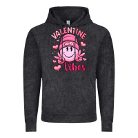 Vintage Black valentine vibes Vintage Hoodie - LillyAllenDesigns