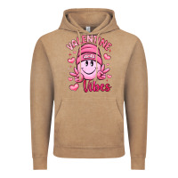 Vintage Coffee valentine vibes Vintage Hoodie - LillyAllenDesigns