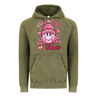 Vintage Olive valentine vibes Vintage Hoodie - LillyAllenDesigns