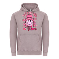 Vintage Zinc valentine vibes Vintage Hoodie - LillyAllenDesigns