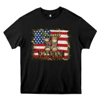 Black proud veteran Heavy Core Tee - Jasminsmagicworld