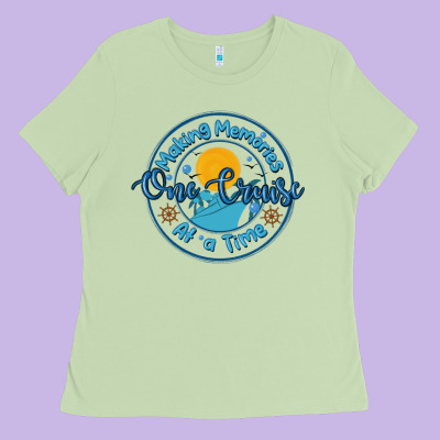 Making Memories At A Time Ladies Tee Designed By Maliassmallbusiness