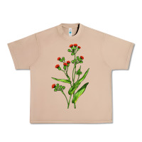 Burro Tassel Flower Illustrations Urban Heavy Tee - LillyAllenDesigns