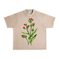 French Oak Tassel Flower Illustrations Urban Heavy Tee - LillyAllenDesigns