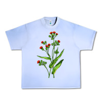 Grape Ice Tassel Flower Illustrations Urban Heavy Tee - LillyAllenDesigns