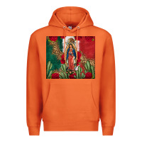 Carrot Our Lady Of Guadalupe Mexican Flag Roses Cactus Premium Hoodie - FaDigitalArtStudio