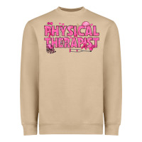 Mushroom breast cancer physical therapist Heavyweight Sweatshirt - texasbilliewilder