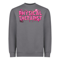 Breast Cancer Physical Therapist Heavyweight Sweatshirt | Teevron