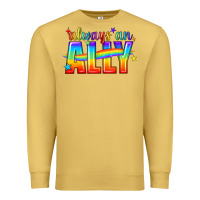 Always An Ally Pride Lgbtq Premium Sweatshirt | Teevron