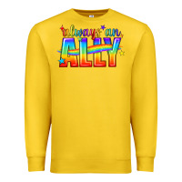 Lemon Always An Ally Pride LGBTQ Premium Sweatshirt - BundleAndBundleShop