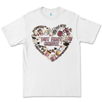 White but first coffee Premium Tee - MaliasSmallBusiness