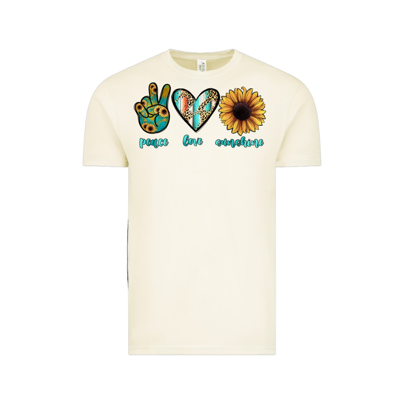Peace Love Sunshine Vintage Tee by JahusDesignShop | Teevron