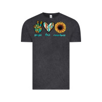 Vintage Black peace love sunshine Vintage Tee - JahusDesignShop