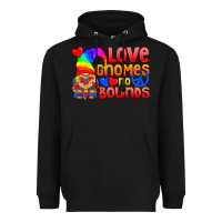Black Love Gnomes No Bounds Heavyweight Hoodie - BundleAndBundleShop