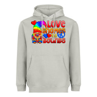 Moon Dust Love Gnomes No Bounds Heavyweight Hoodie - BundleAndBundleShop