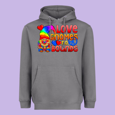 Love Gnomes No Bounds Heavyweight Hoodie Designed By Bundleandbundleshop