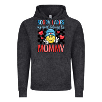 Vintage Black sorry ladies my heart belongs to mommy Vintage Hoodie - LillyAllenDesigns