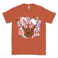 Copper highland heifer easter Classic Tee - LillyAllenDesigns