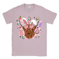 Lilac highland heifer easter Classic Tee - LillyAllenDesigns