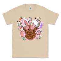 Mushroom highland heifer easter Classic Tee - LillyAllenDesigns