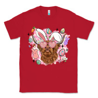Red highland heifer easter Classic Tee - LillyAllenDesigns