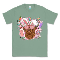 Sage highland heifer easter Classic Tee - LillyAllenDesigns
