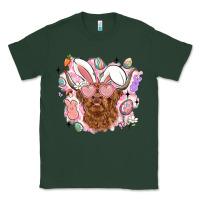Sports Green highland heifer easter Classic Tee - LillyAllenDesigns