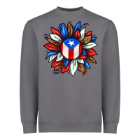 Storm puerto rico sunflower Heavyweight Sweatshirt - texasbilliewilder