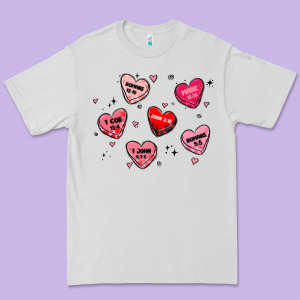 Howdy Valentine Premium Tee Designed By Maliassmallbusiness