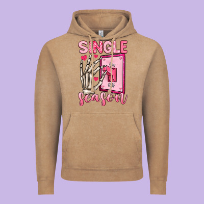 Single Season Vintage Hoodie Designed By Lillyallendesigns