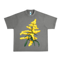 Tornado Botanical Goldenrod Illustrations Urban Heavy Tee - LillyAllenDesigns