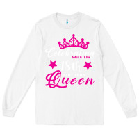 White Celebrating With the 18th Birthday Queen Long Sleeve Tee - Bettercallsaul