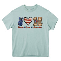 Arona Peace Love America Heavy Core Tee - Jasminsmagicworld