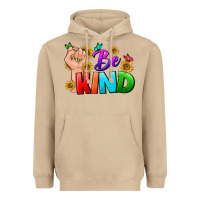 Mushroom Be Kind LGBTQ+ Heavyweight Hoodie - BundleAndBundleShop