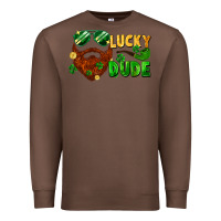 Chestnut lucky dude saint patrick's bearded man Premium Sweatshirt - FaDigitalArtStudio