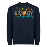 Navy customized this grammy loves her little pumpkins Heavyweight Sweatshirt - texasbilliewilder