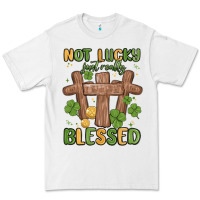White not lucky just really blessed malia Premium Tee - MaliasSmallBusiness