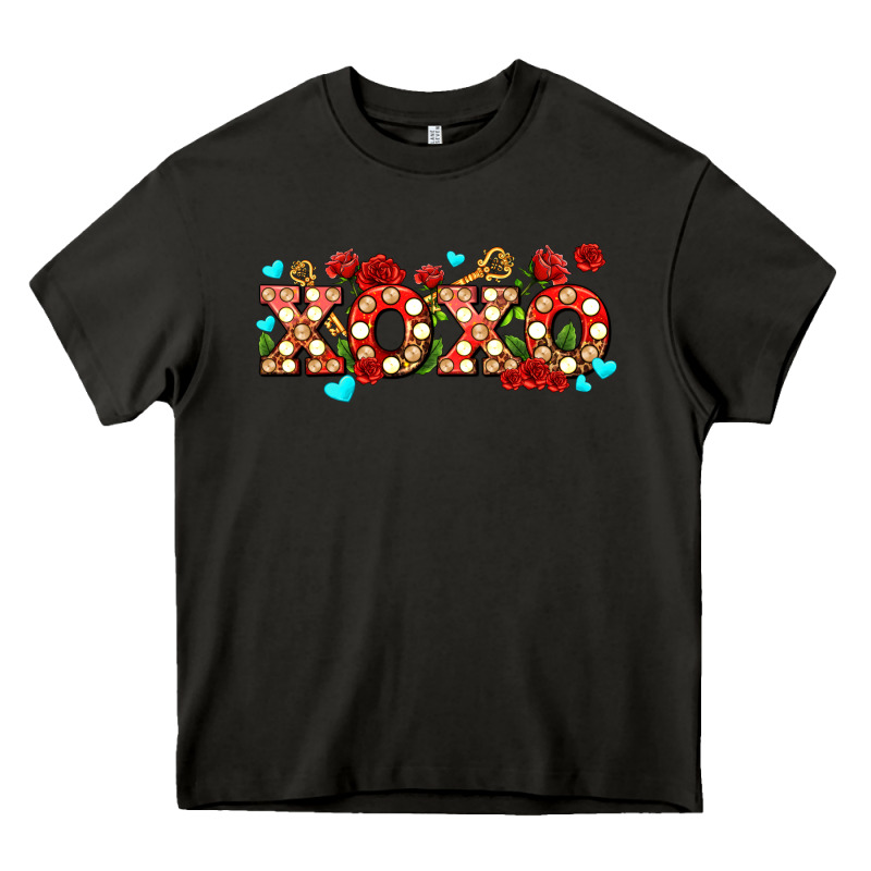 Xoxo Roses And Keys Heavy Core Tee by AdoDesignShop | Teevron
