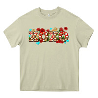 Mossy xoxo roses and keys Heavy Core Tee - AdoDesignShop
