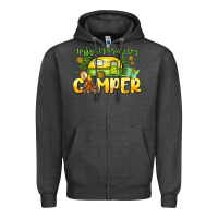 Charcoal Heather Happy St. Patrick's Day camper Zipper Hoodie - HowdyJamesFarm