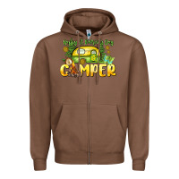 Chestnut Happy St. Patrick's Day camper Zipper Hoodie - HowdyJamesFarm