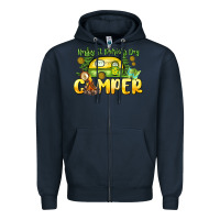 Navy Happy St. Patrick's Day camper Zipper Hoodie - HowdyJamesFarm
